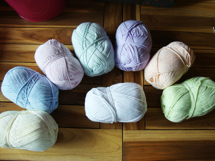 New yarn, new wip…